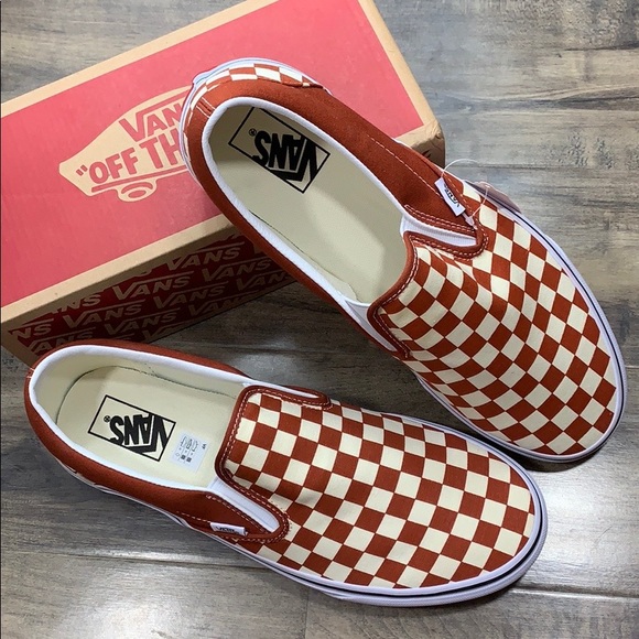 ••VANS CLASSIC SLIP-ON Checkerboard PicntTrWht Mns - Picture 12 of 16